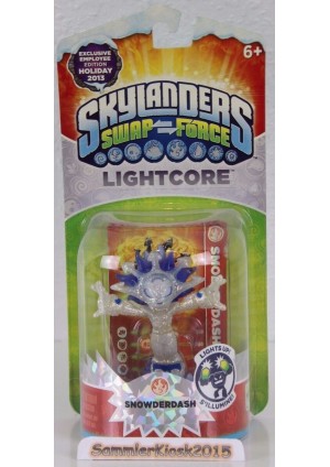 Figurine Skylanders Swap Force - Lightcore Snowderdash Employee Edition Holiday 2013